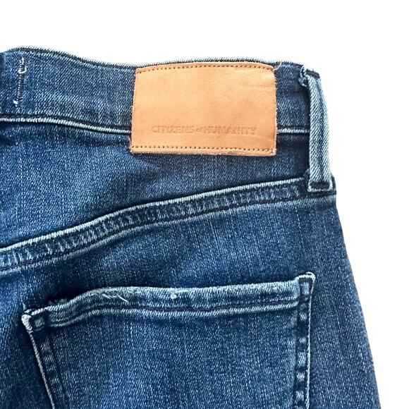Citizens of Humanity Elsa Slim Fit Crop Jean Night Tide Wash - Picture 4 of 10